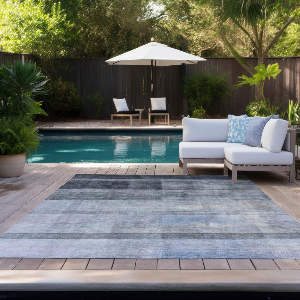 Chantille ACN568 Blue 8' x 10' Rug. Picture 9
