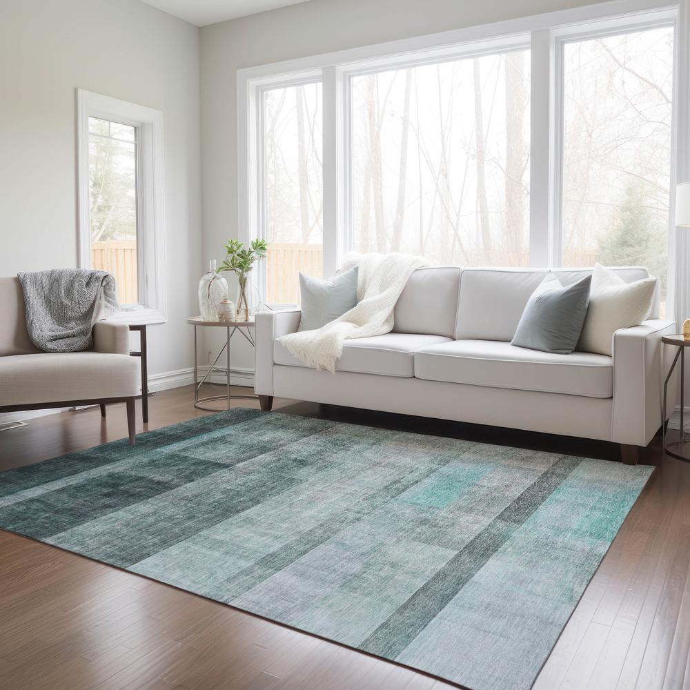 Chantille ACN568 Teal 8' x 10' Rug. Picture 6
