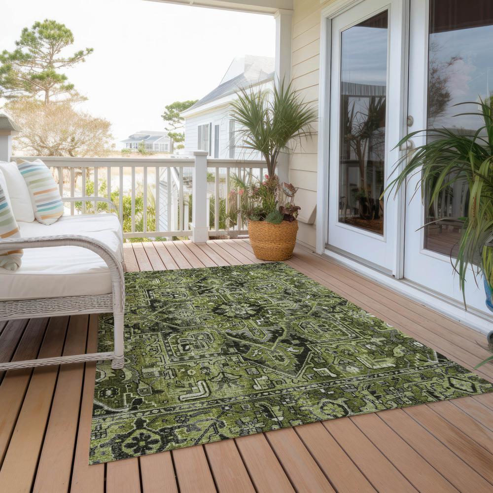 Chantille ACN570 Green 8' x 10' Rug. Picture 8