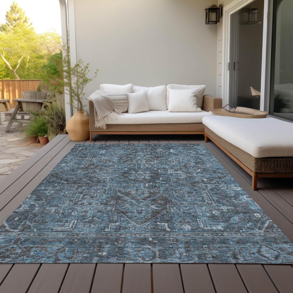 Chantille ACN571 Blue 8' x 10' Rug. Picture 9