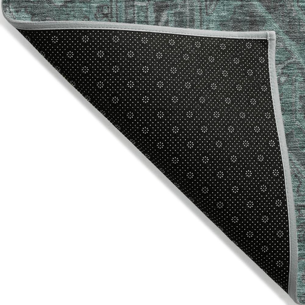Chantille ACN571 Teal 3' x 5' Rug. Picture 3