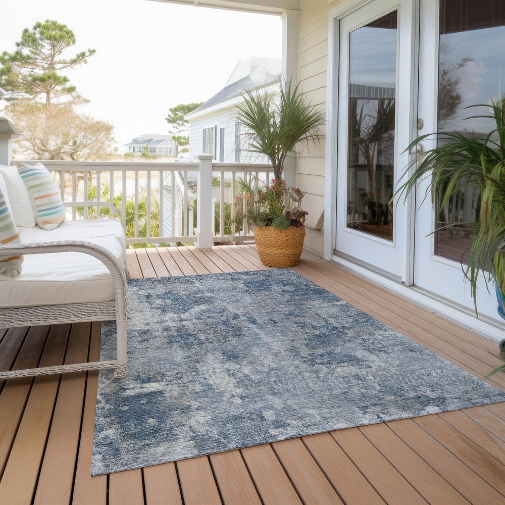 Chantille ACN573 Blue 8' x 10' Rug. Picture 8