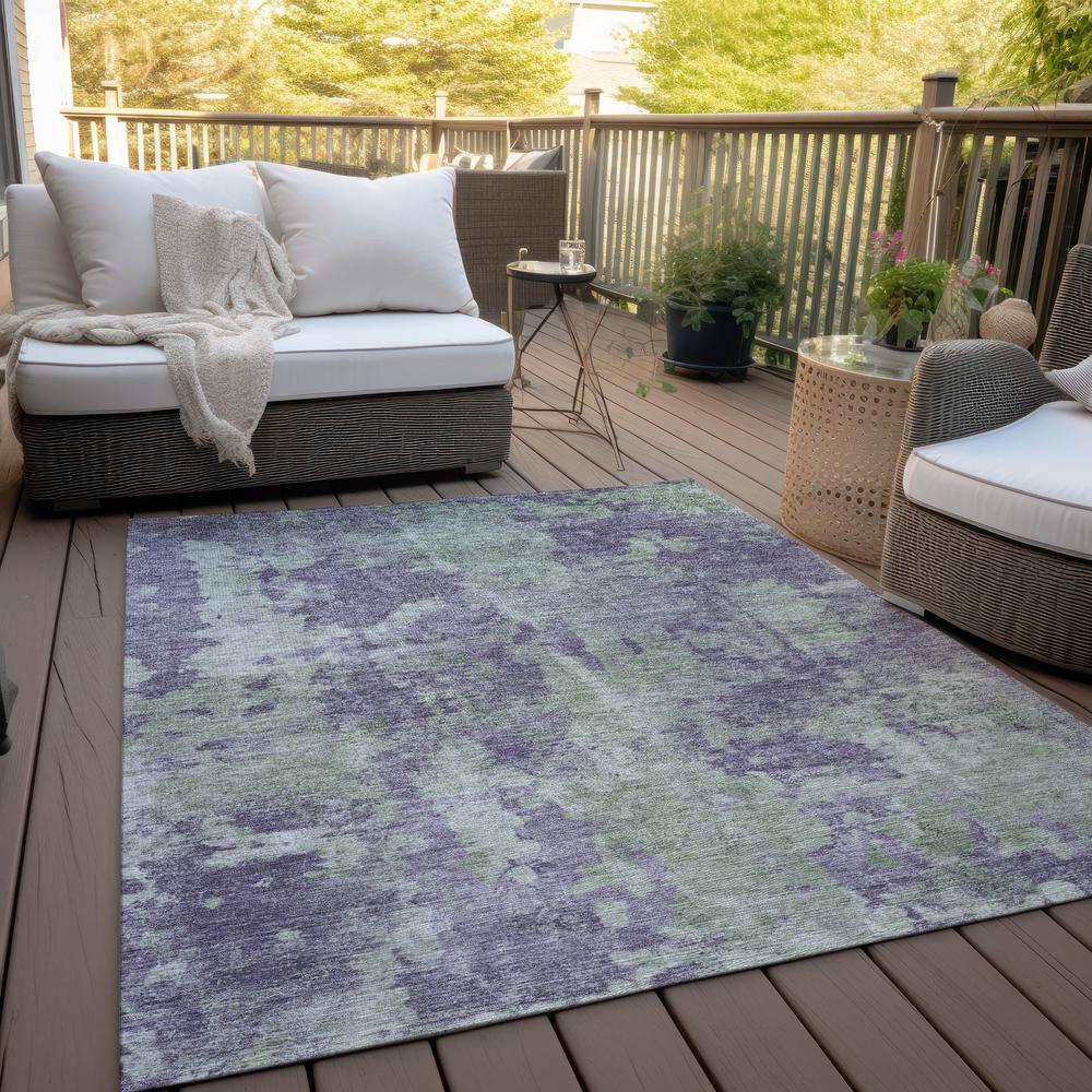 Chantille ACN573 Purple 8' x 10' Rug. Picture 8