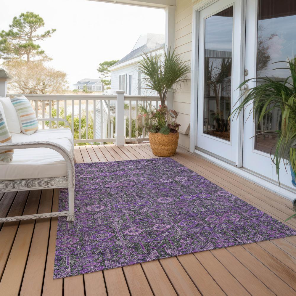 Chantille ACN574 Purple 8' x 10' Rug. Picture 8