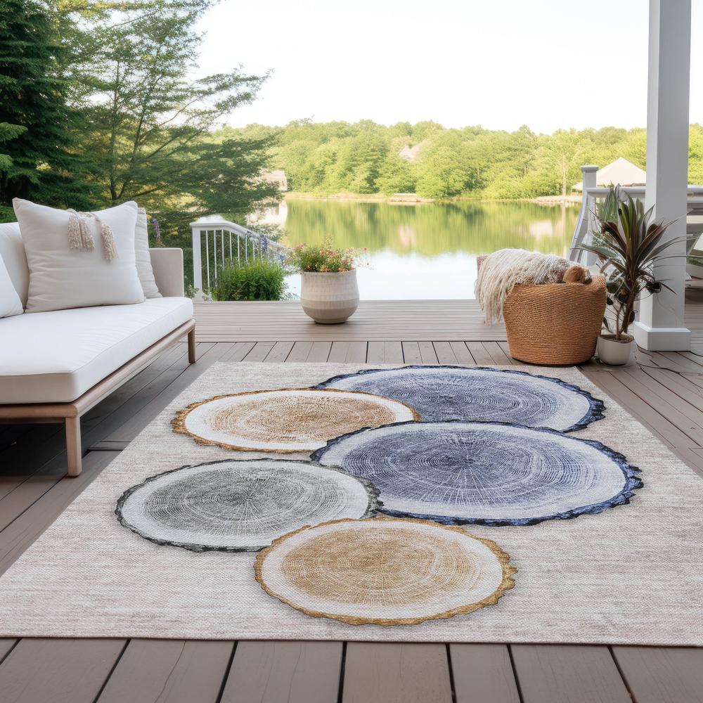 Chantille ACN575 Brown 8' x 10' Rug. Picture 8