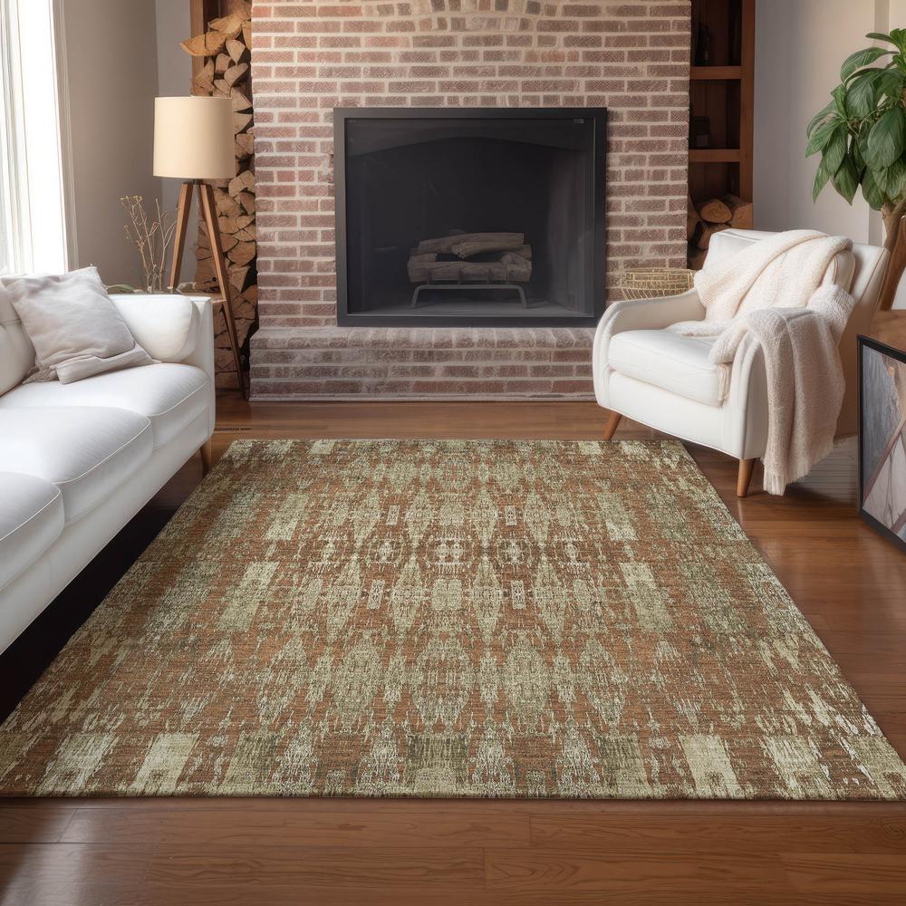 Chantille ACN580 Orange 8' x 10' Rug. Picture 6