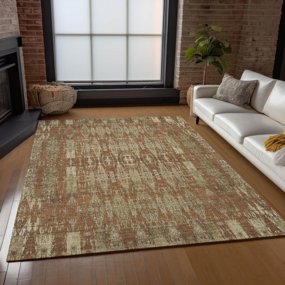 Chantille ACN580 Orange 8' x 10' Rug. Picture 7