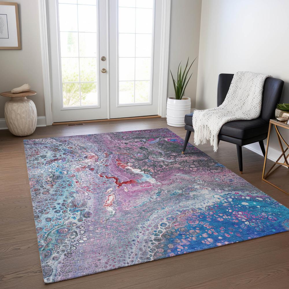 Chantille ACN588 Blue 8' x 10' Rug. Picture 6