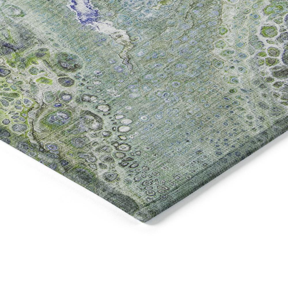 Chantille ACN588 Green 3' x 5' Rug. Picture 3