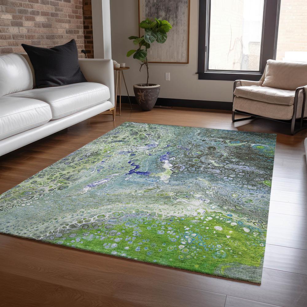 Chantille ACN588 Green 8' x 10' Rug. Picture 6