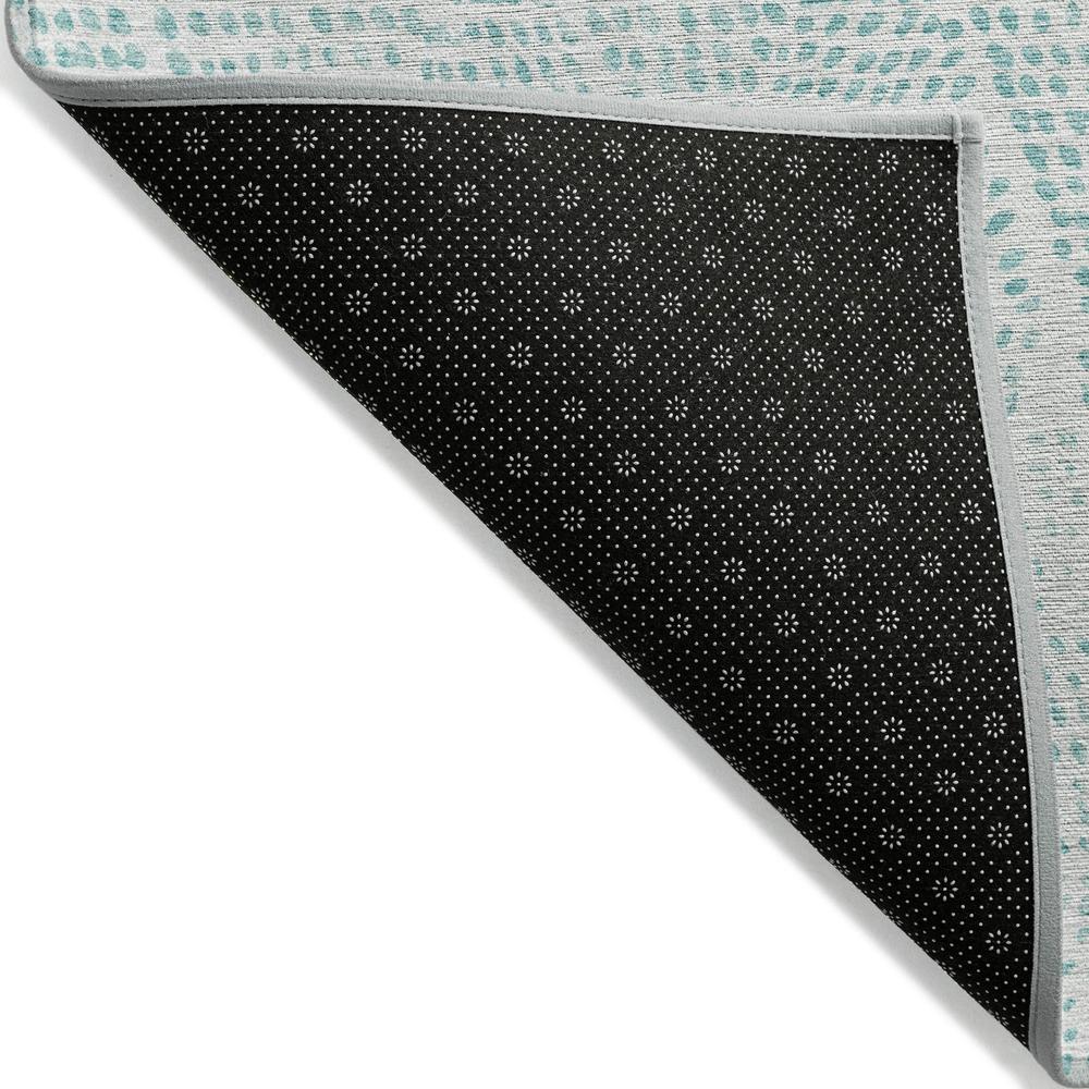 Chantille ACN591 Teal 3' x 5' Rug. Picture 2