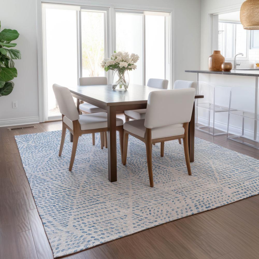 Chantille ACN591 Blue 8' x 10' Rug. Picture 7