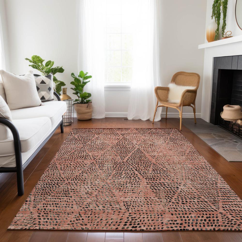 Chantille ACN591 Orange 8' x 10' Rug. Picture 7