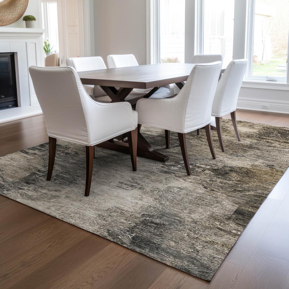 Chantille ACN592 Brown 8' x 10' Rug. Picture 6