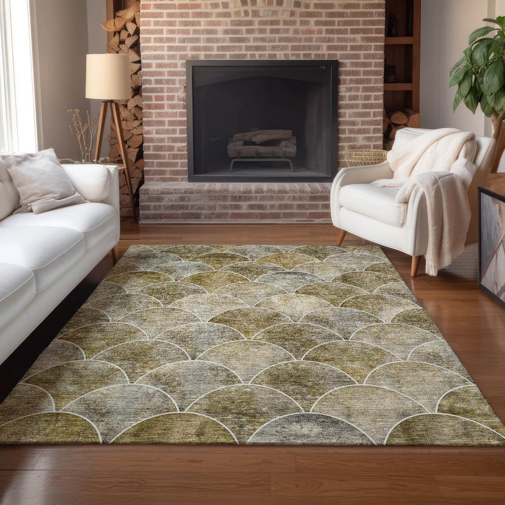 Chantille ACN594 Brown 8' x 10' Rug. Picture 6