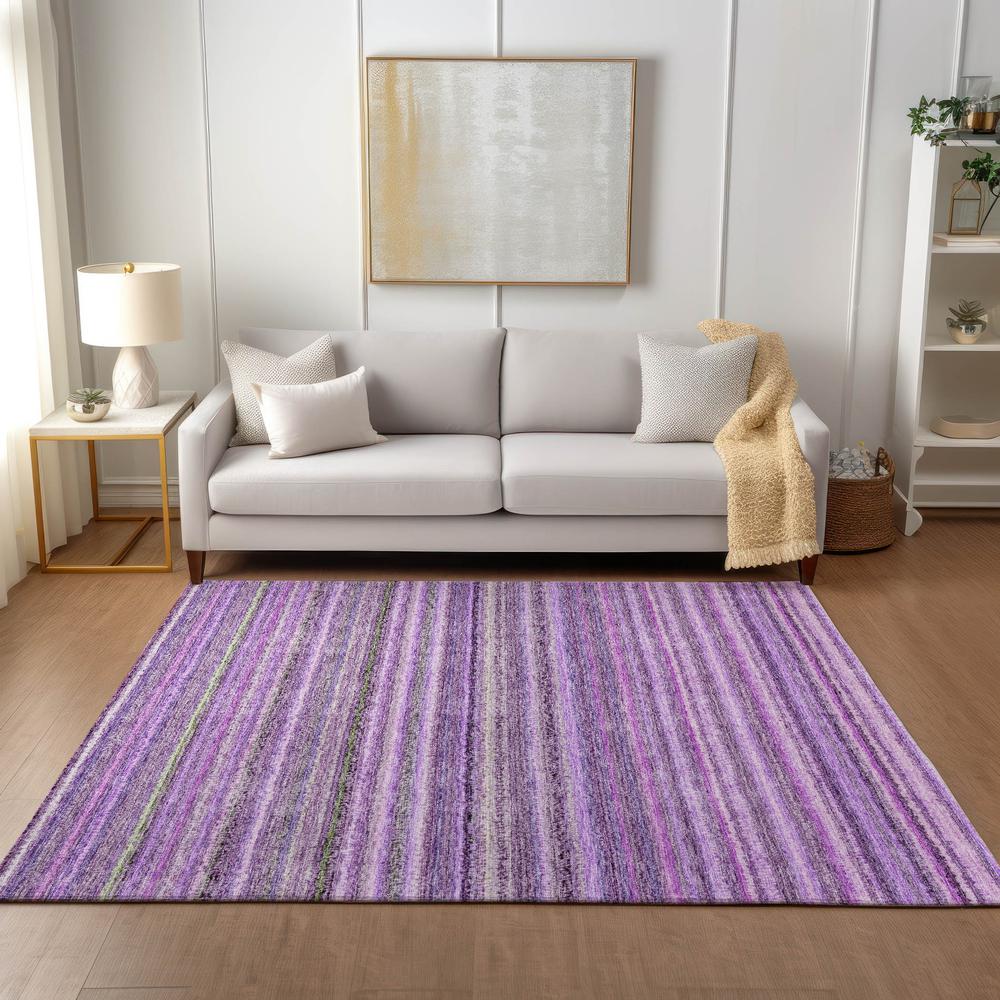 Chantille ACN598 Purple 8' x 10' Rug. Picture 7