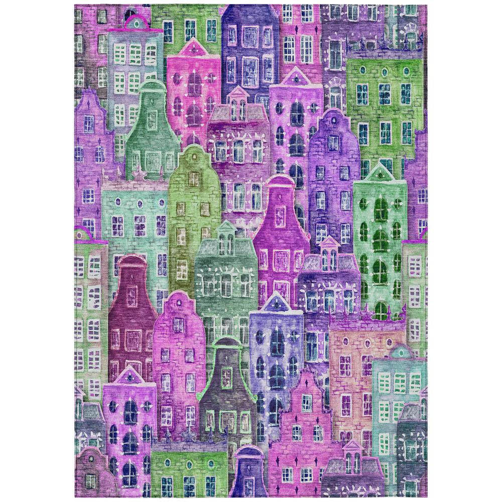Chantille ACN600 Purple 8' x 10' Rug. Picture 1