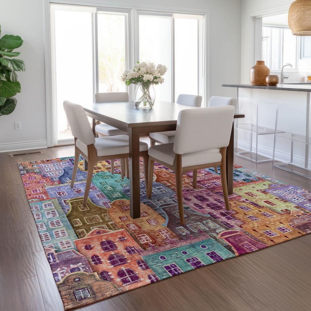 Chantille ACN600 Red 8' x 10' Rug. Picture 7