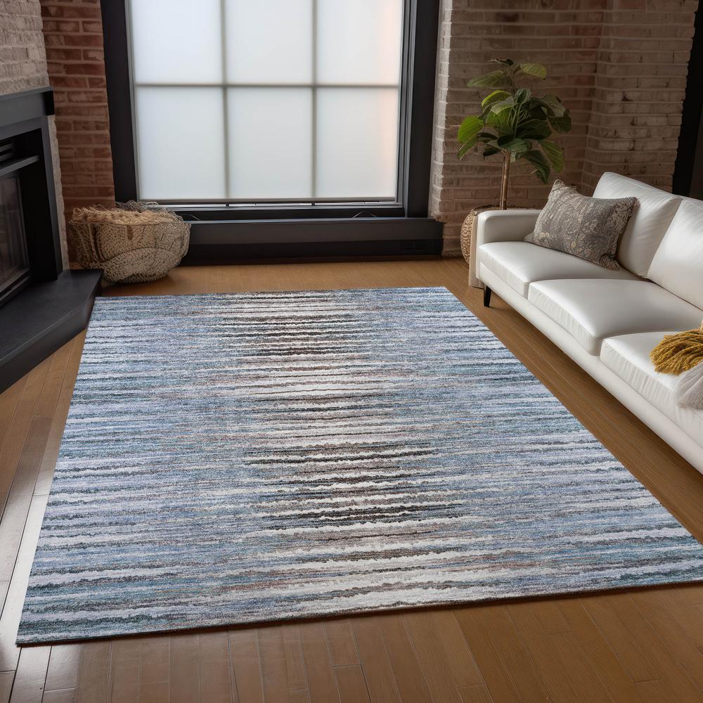Chantille ACN604 Blue 8' x 10' Rug. Picture 7