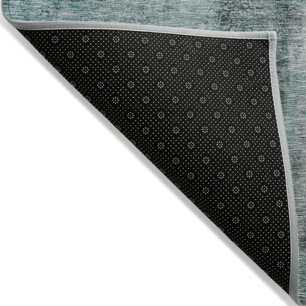 Chantille ACN605 Teal 3' x 5' Rug. Picture 2