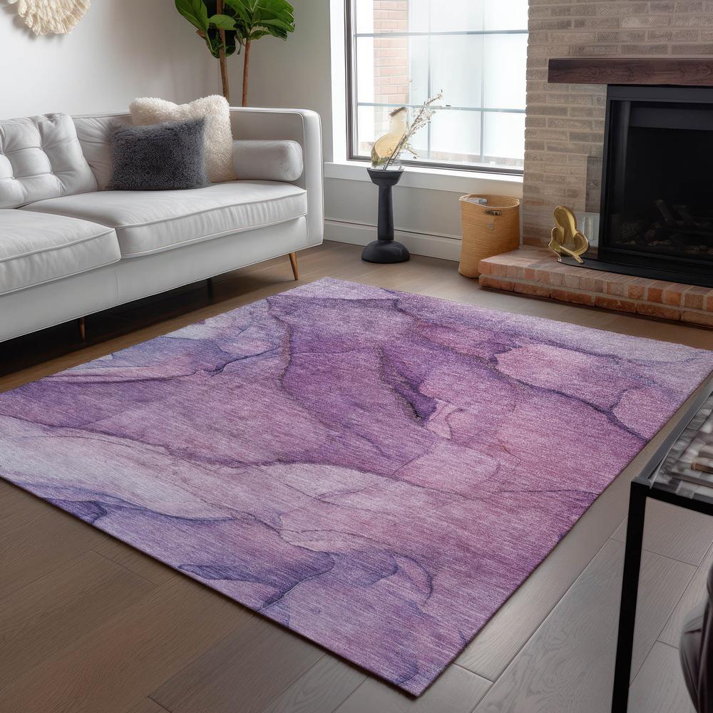 Chantille ACN607 Purple 8' x 10' Rug. Picture 7