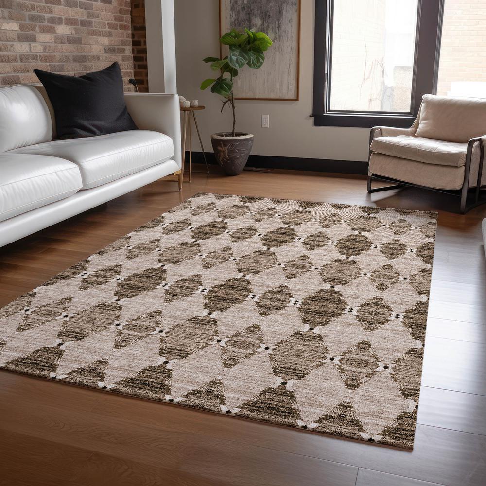 Chantille ACN610 Brown 8' x 10' Rug. Picture 6