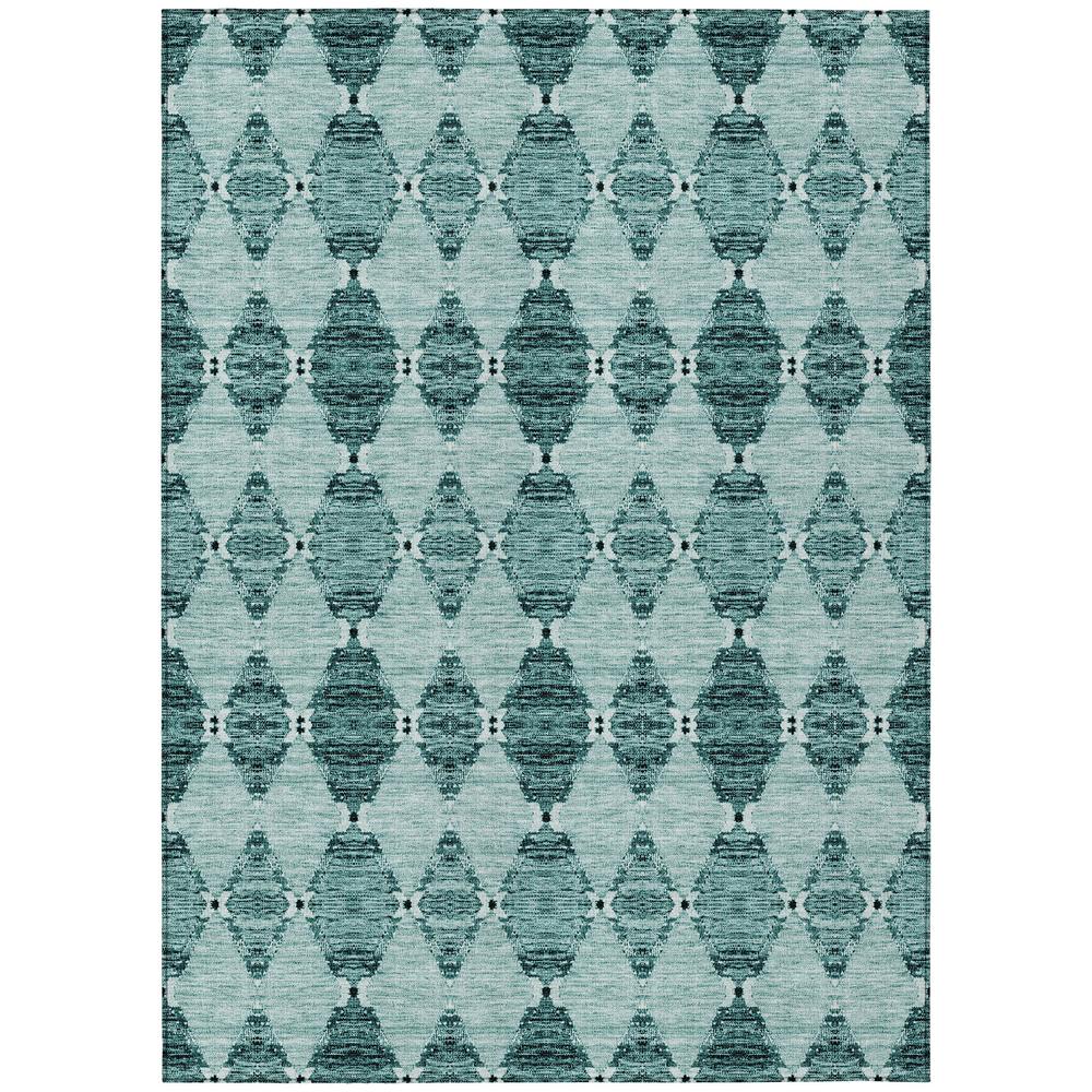Chantille ACN610 Teal 8' x 10' Rug. Picture 1