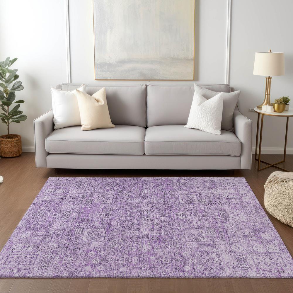 Chantille ACN611 Purple 8' x 10' Rug. Picture 6