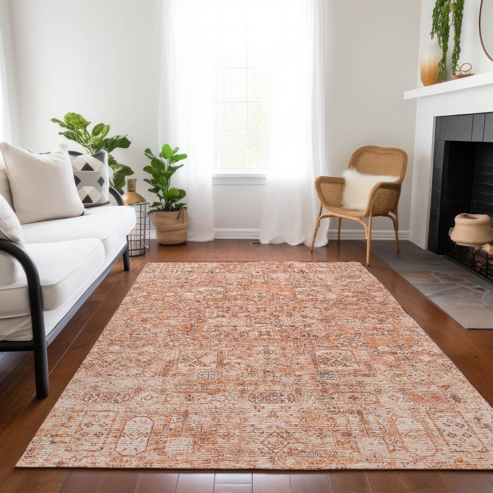 Chantille ACN611 Orange 8' x 10' Rug. Picture 7