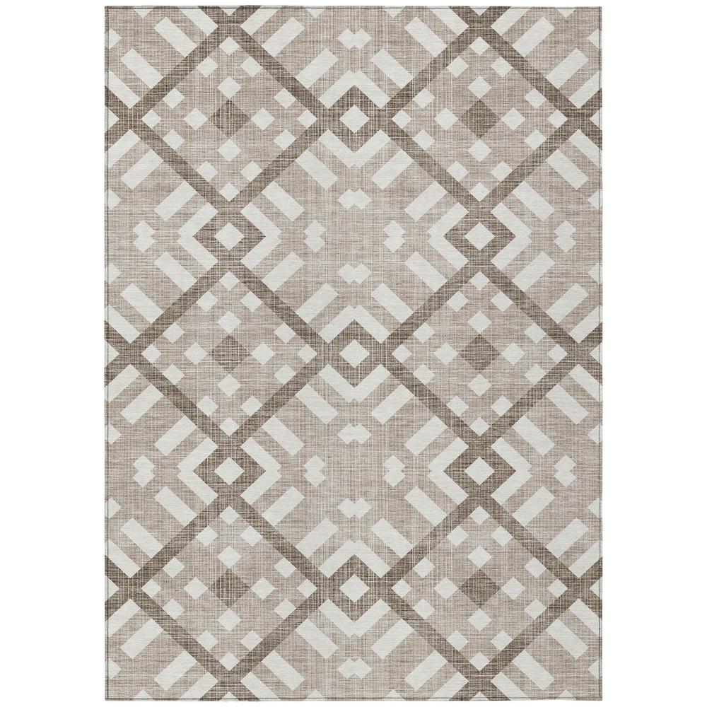 Chantille ACN616 Brown 8' x 10' Rug. Picture 1