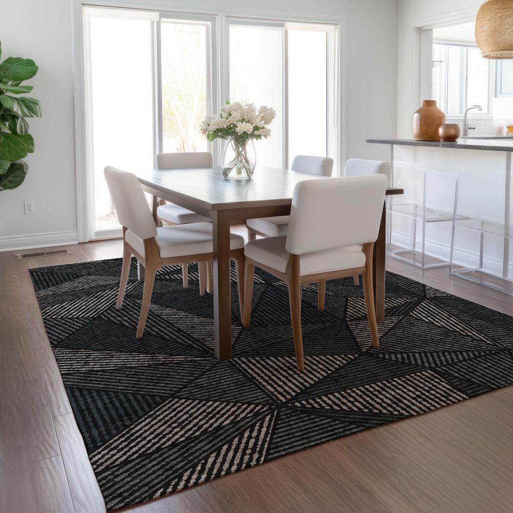 Chantille ACN618 Black 8' x 10' Rug. Picture 7
