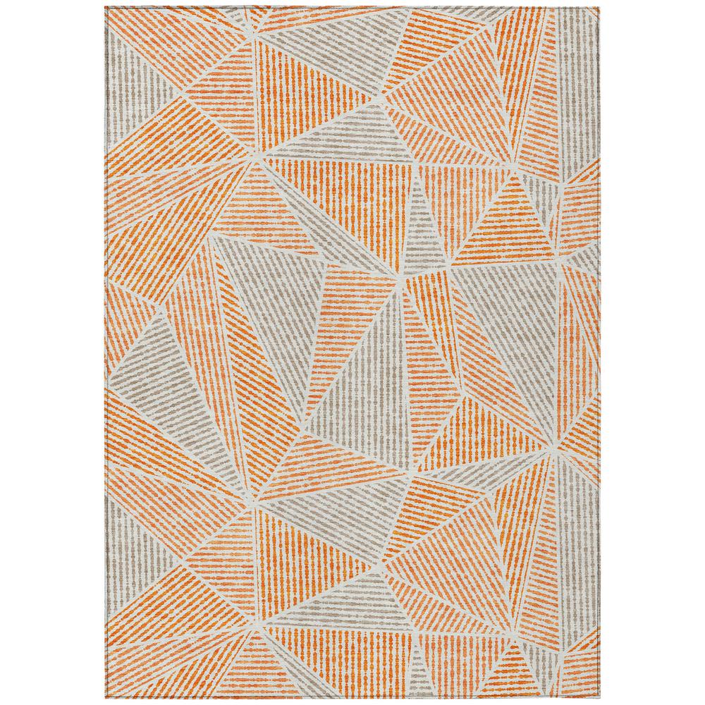 Chantille ACN618 Orange 8' x 10' Rug. Picture 1