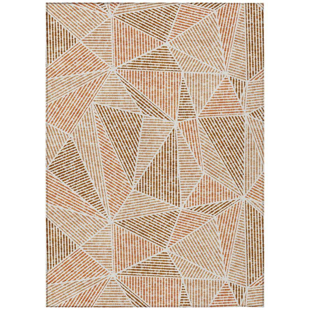 Chantille ACN618 Orange 8' x 10' Rug. Picture 1