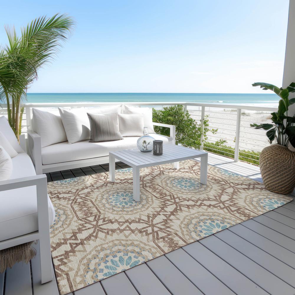 Chantille ACN619 Brown 3' x 5' Rug. Picture 9