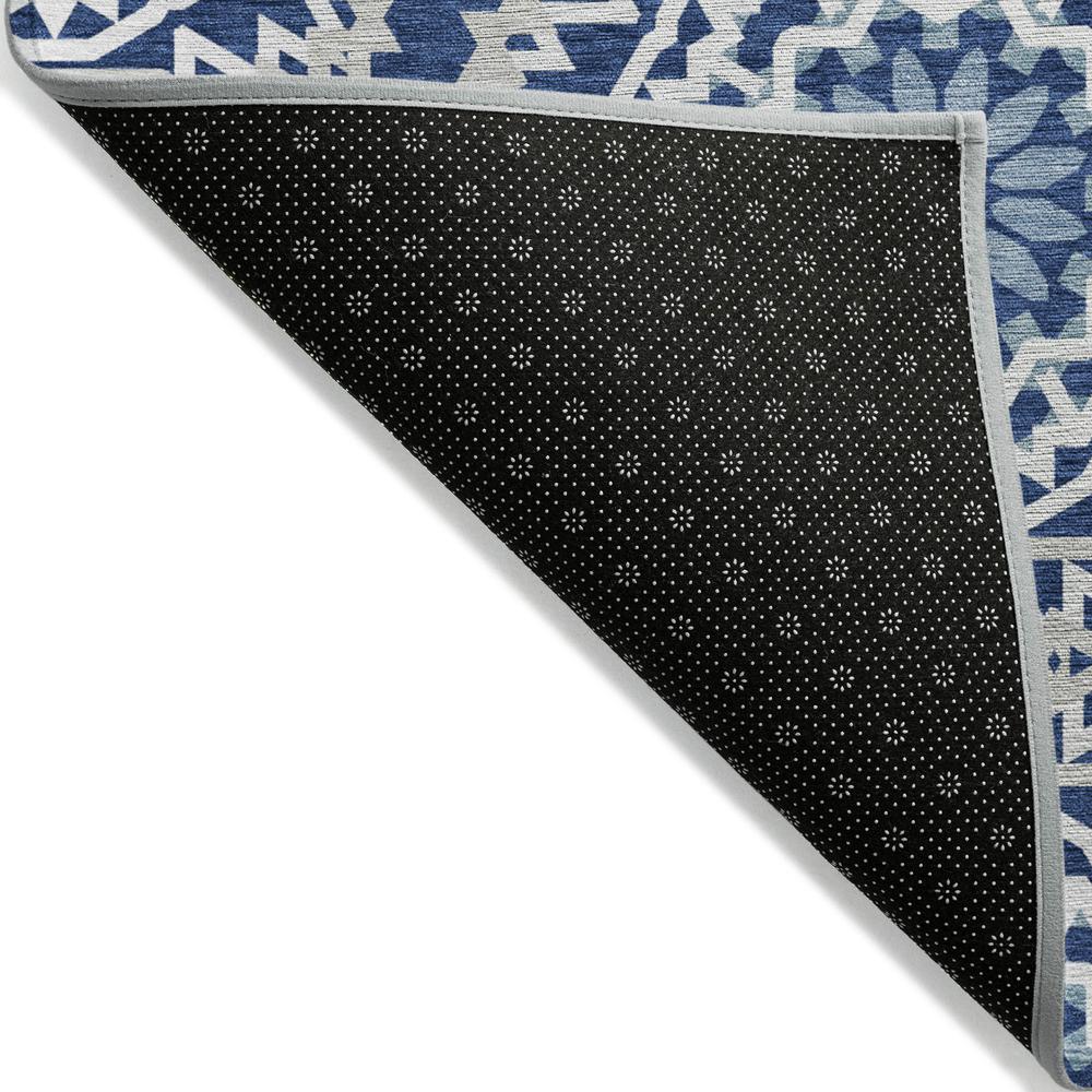 Chantille ACN619 Blue 3' x 5' Rug. Picture 2