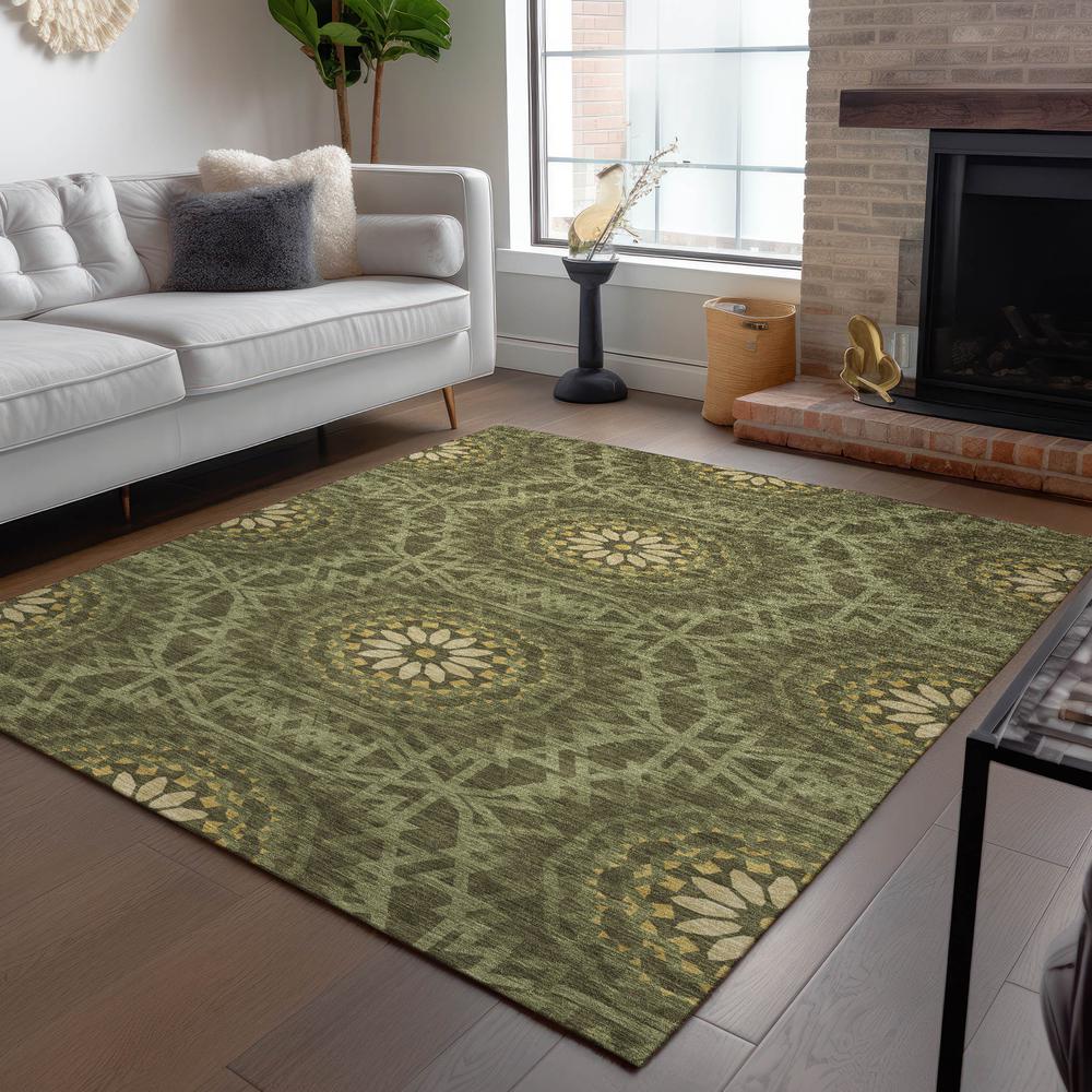Chantille ACN619 Green 8' x 10' Rug. Picture 7