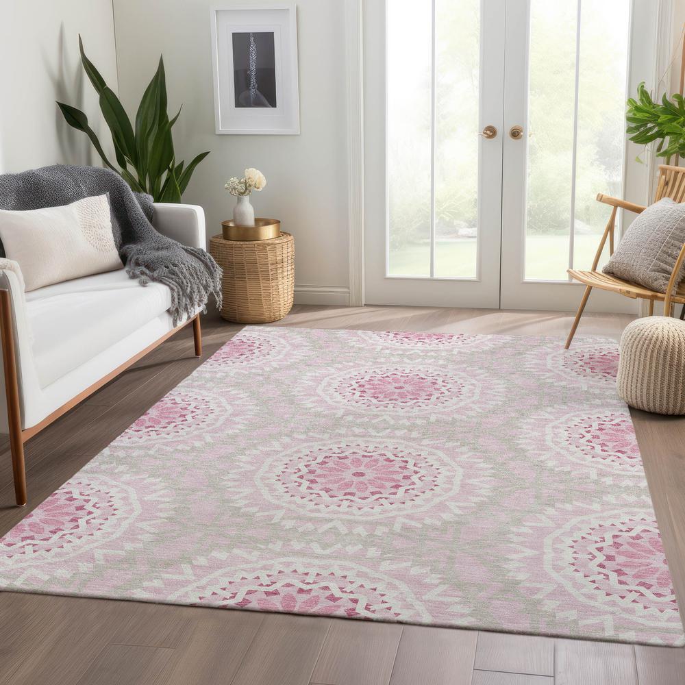Chantille ACN619 Pink 8' x 10' Rug. Picture 6