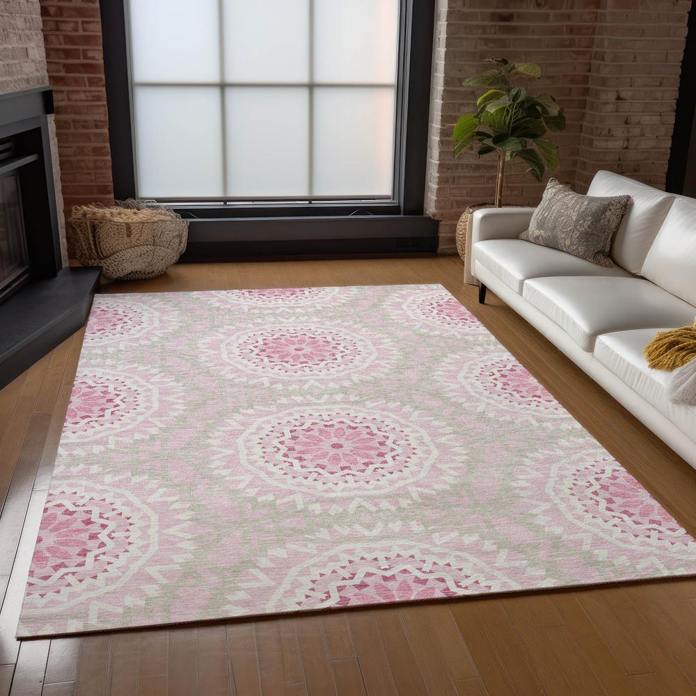 Chantille ACN619 Pink 8' x 10' Rug. Picture 7