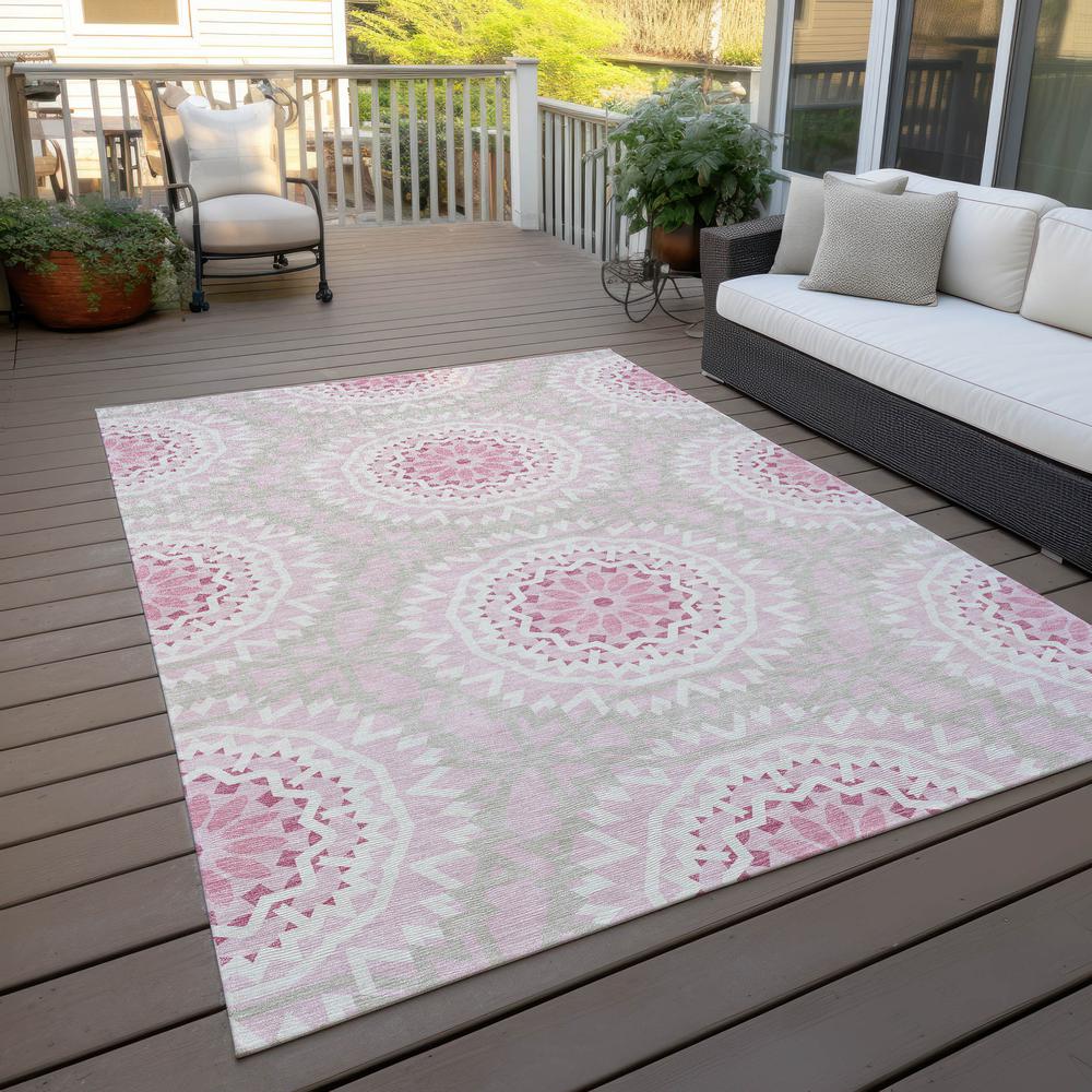 Chantille ACN619 Pink 3' x 5' Rug. Picture 9