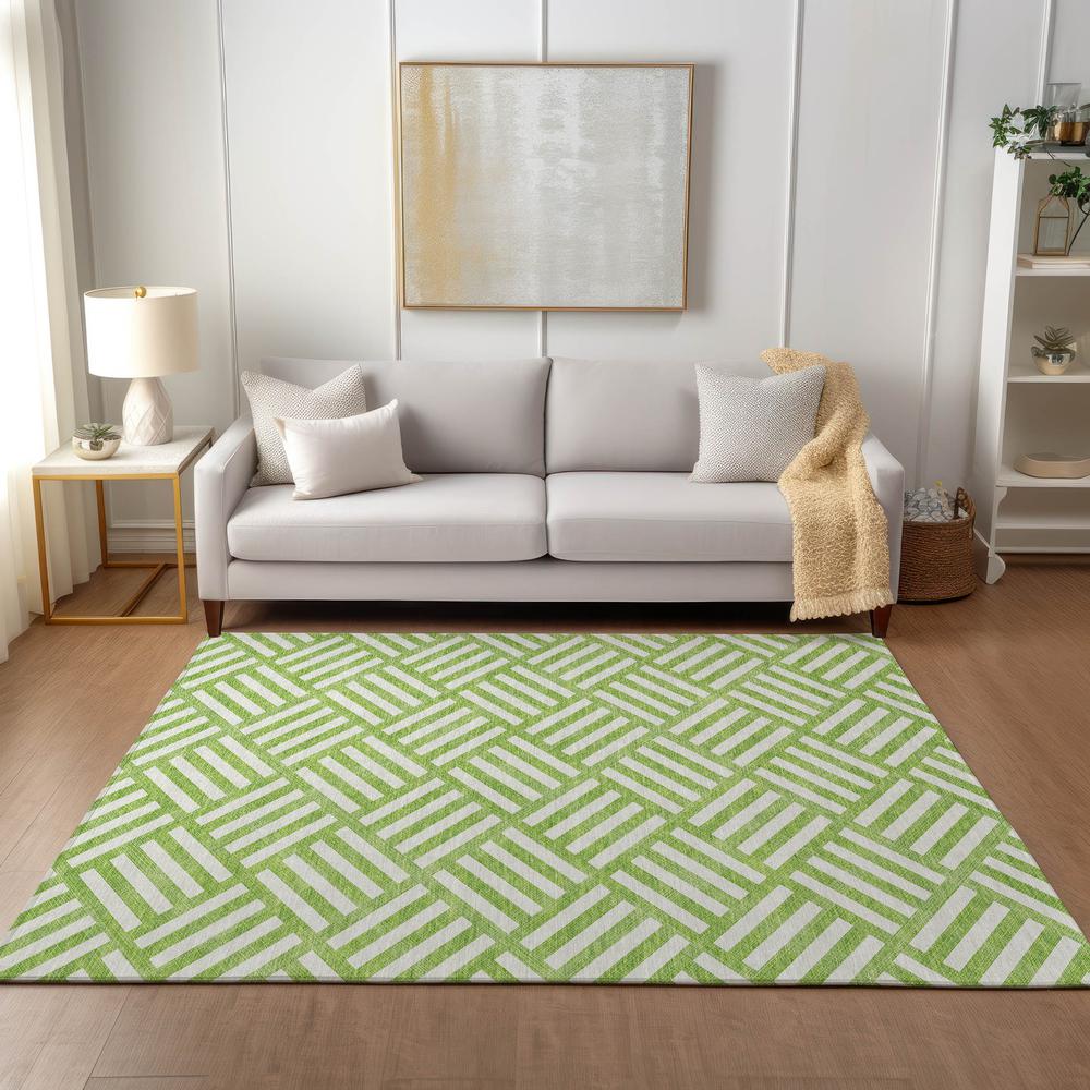 Chantille ACN620 Green 8' x 10' Rug. Picture 6