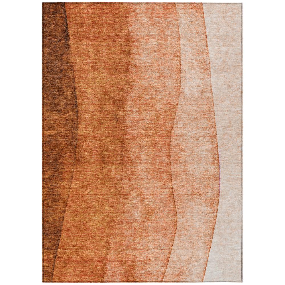 Chantille ACN625 Orange 8' x 10' Rug. Picture 1