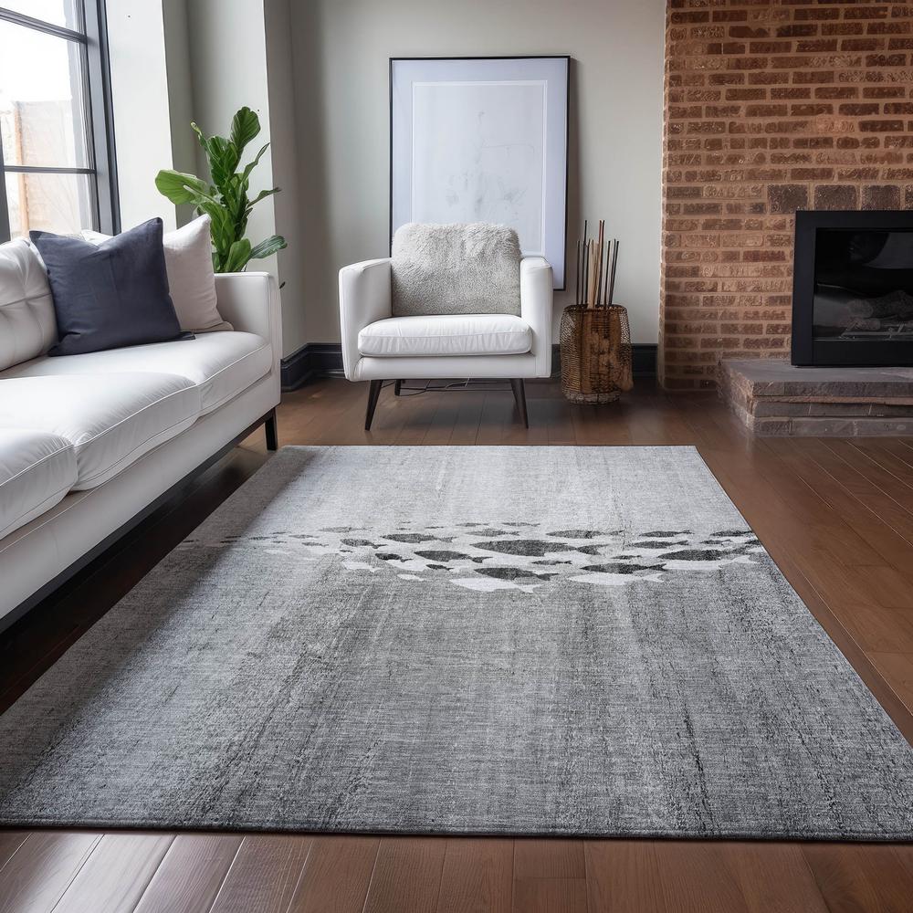 Chantille ACN627 Gray 8' x 10' Rug. Picture 6