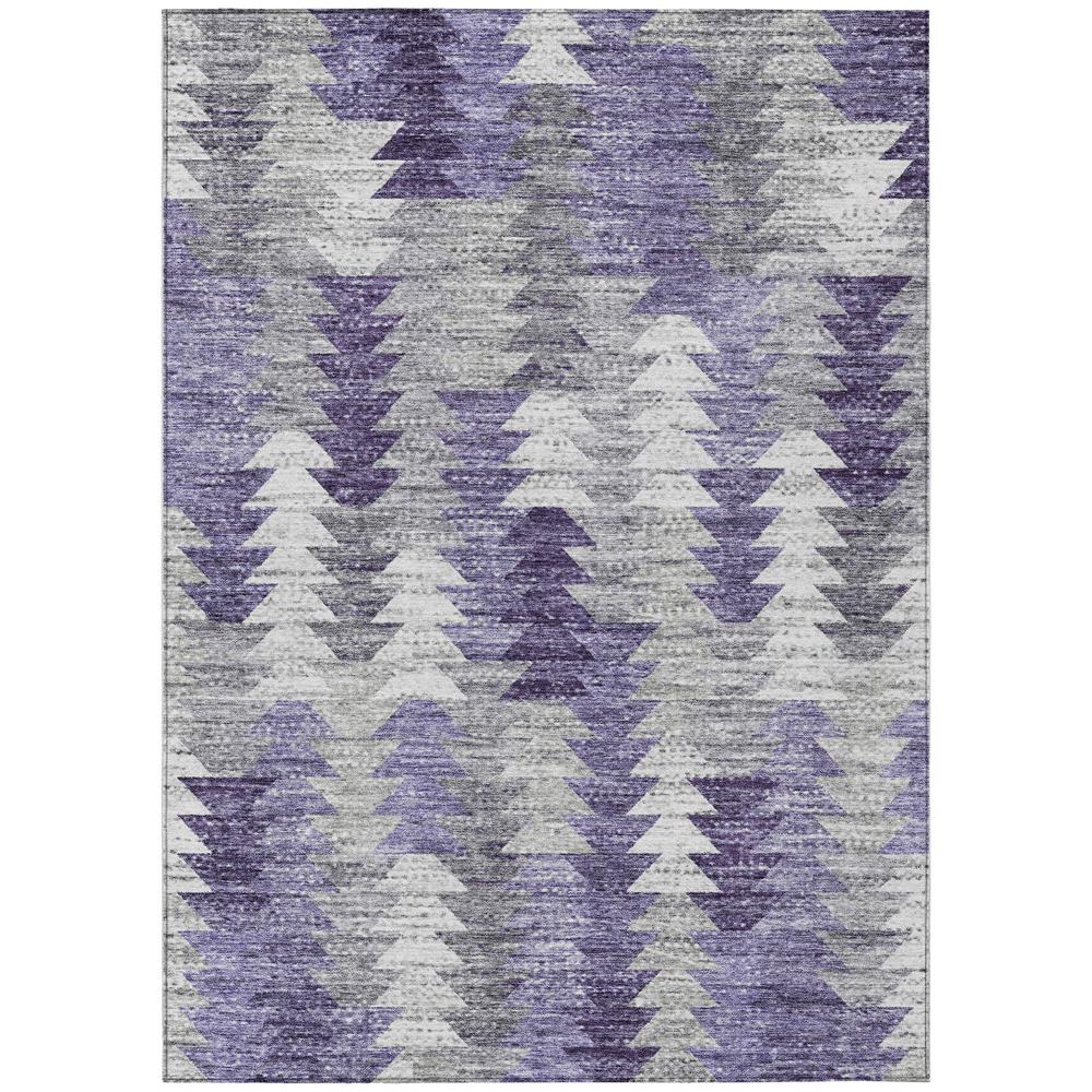 Chantille ACN632 Purple 8' x 10' Rug. Picture 1