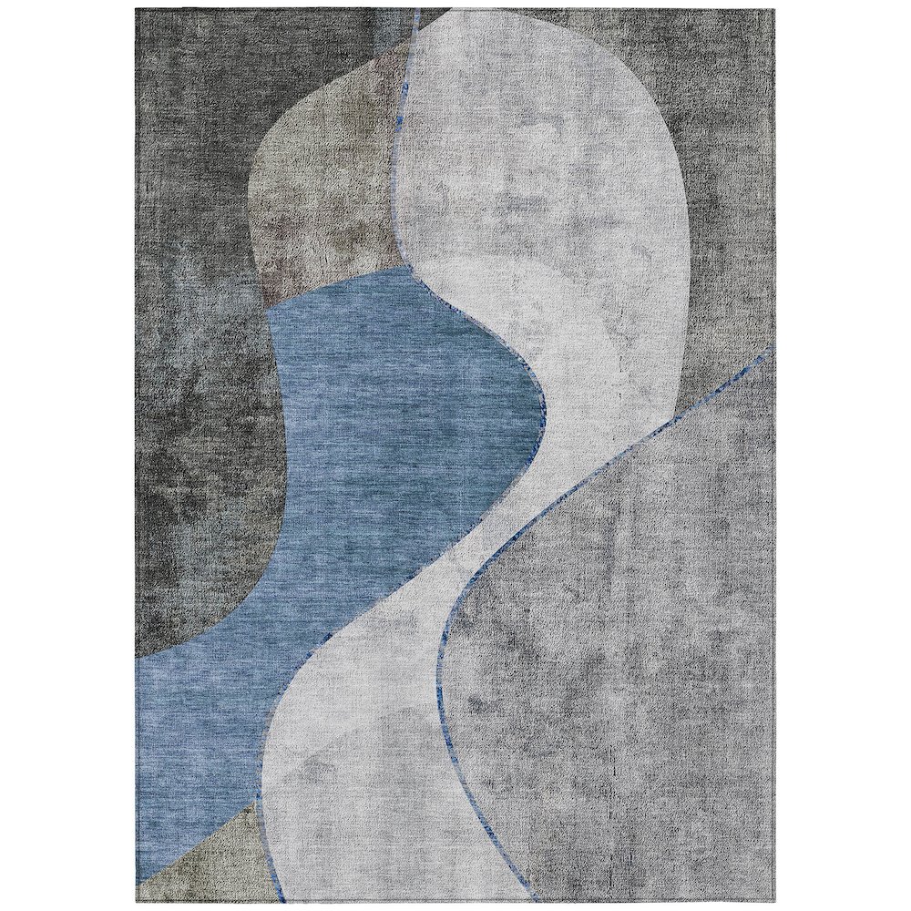 Chantille ACN633 Blue 8' x 10' Rug. Picture 1