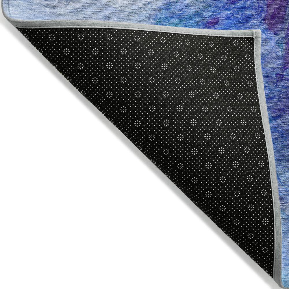 Chantille ACN641 Blue 3' x 5' Rug. Picture 2