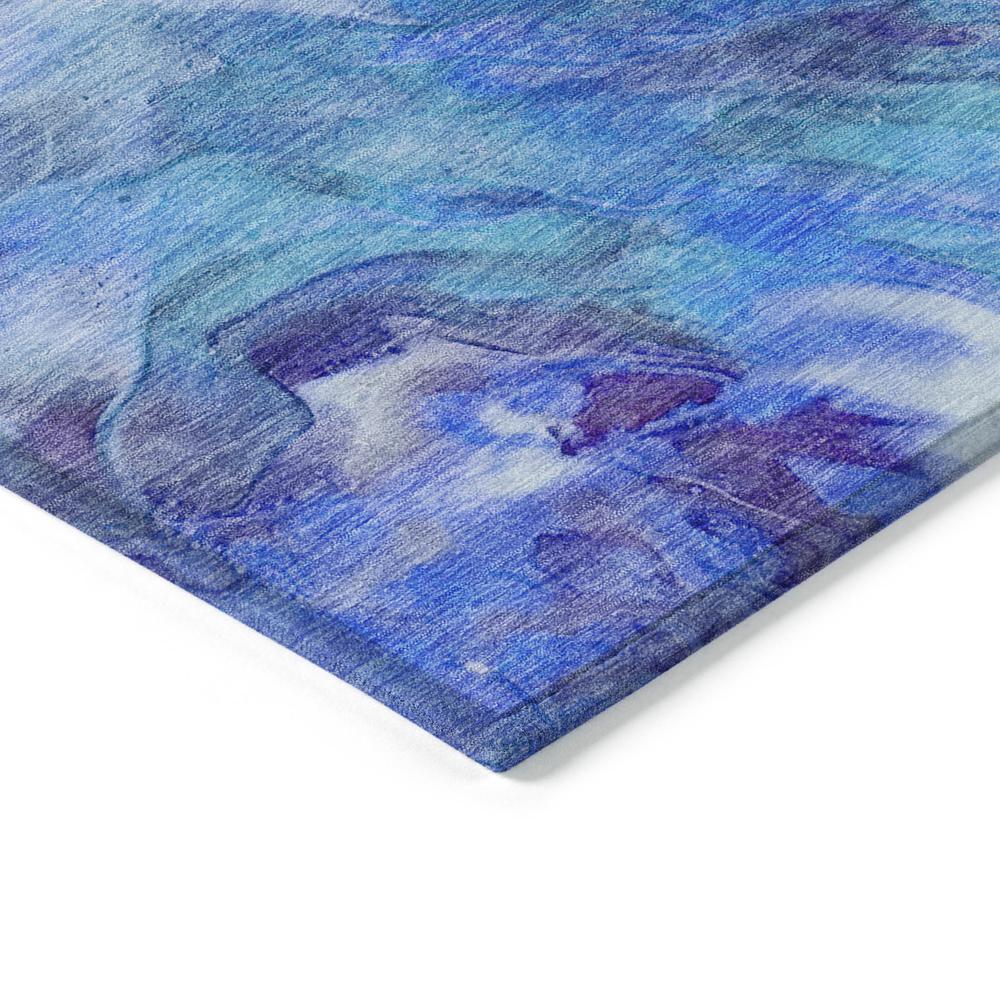 Chantille ACN641 Blue 3' x 5' Rug. Picture 3