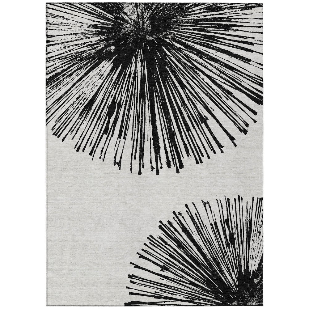 Chantille ACN642 Black 8' x 10' Rug. Picture 1