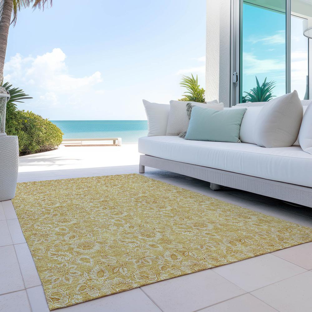 Chantille ACN661 Gold 8' x 10' Rug. Picture 9