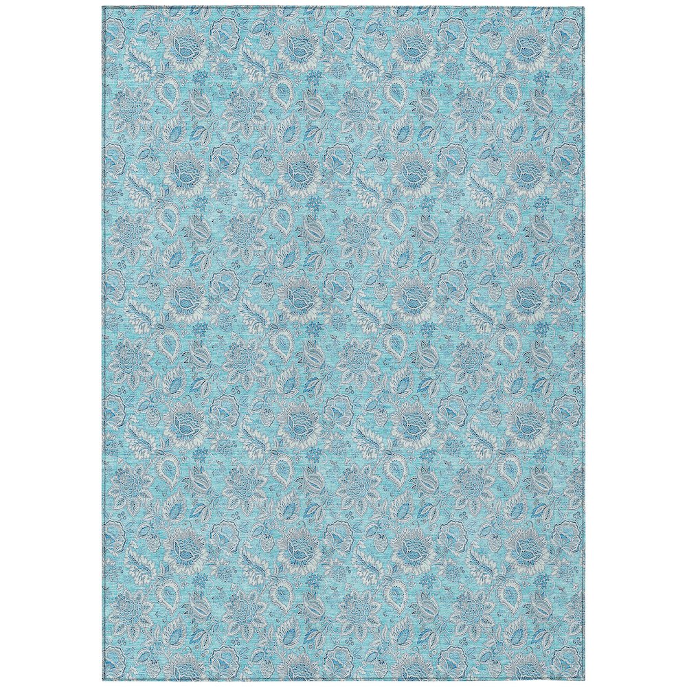 Chantille ACN662 Teal 8' x 10' Rug. Picture 1