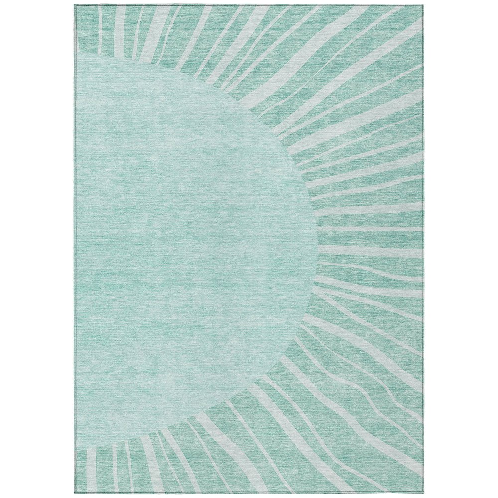 Chantille ACN668 Teal 8' x 10' Rug. Picture 1
